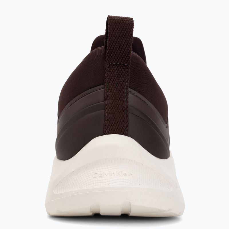 Încălțăminte pentru bărbați Calvin Klein HM0HM02164 Light Eva Run Lace Sock bordeaux 6