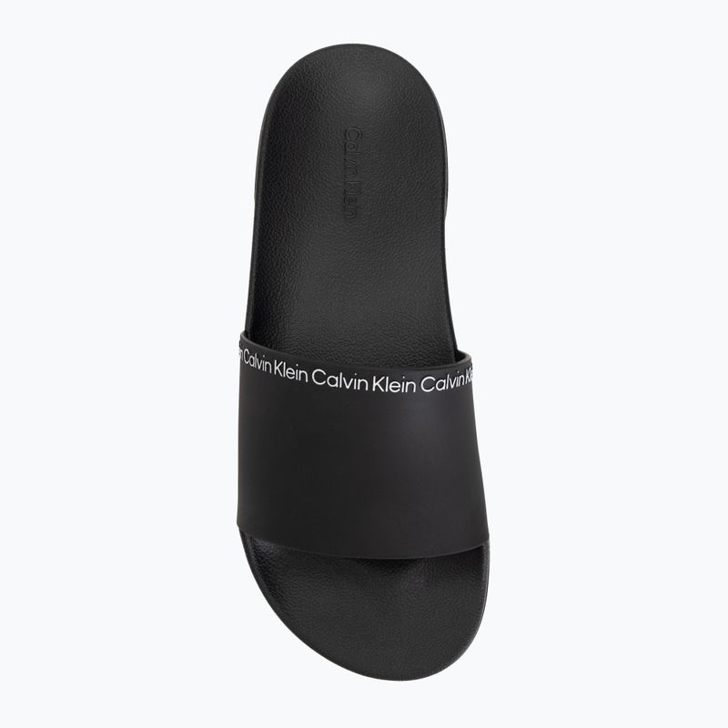 Șlapi pentru bărbați Calvin Klein HM0HM02108 Ess Institutional Cv ck black 5