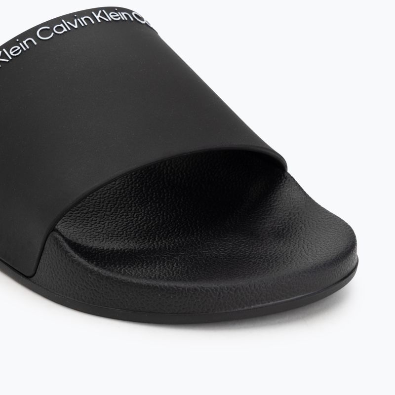 Șlapi pentru bărbați Calvin Klein HM0HM02108 Ess Institutional Cv ck black 7