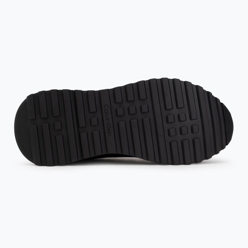 Încălțăminte pentru bărbați Calvin Klein HM0HM02215 City Runner Laceup Nylon Recycled Suede triple black 4