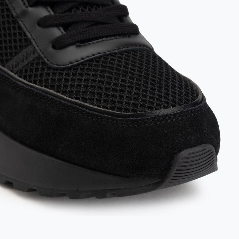 Încălțăminte pentru bărbați Calvin Klein HM0HM02215 City Runner Laceup Nylon Recycled Suede triple black 7