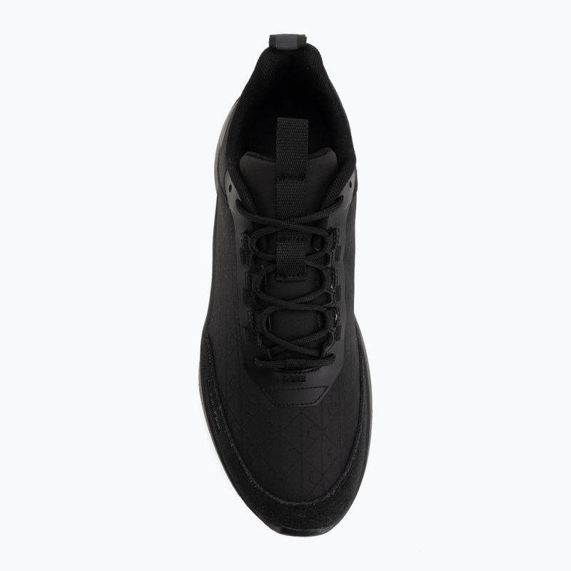 Încălțăminte pentru bărbați Calvin Klein HM0HM02343 Light Eva Runn Laceup AOP triple black 5