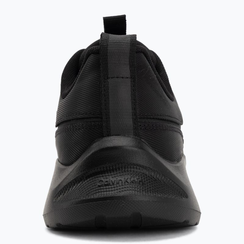 Încălțăminte pentru bărbați Calvin Klein HM0HM02343 Light Eva Runn Laceup AOP triple black 6