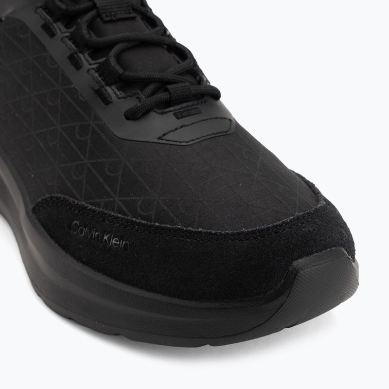 Încălțăminte pentru bărbați Calvin Klein HM0HM02343 Light Eva Runn Laceup AOP triple black 7