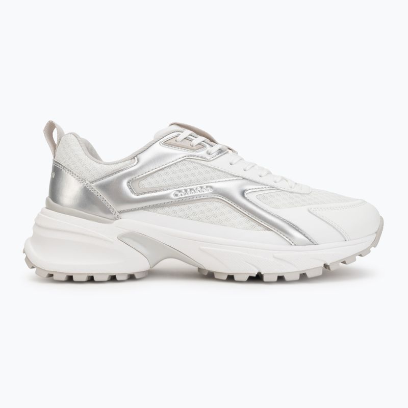 Încălțăminte pentru bărbați Calvin Klein HM0HM02341 Hike Runner Stripe Met Mix bright white/silver/light grey 2