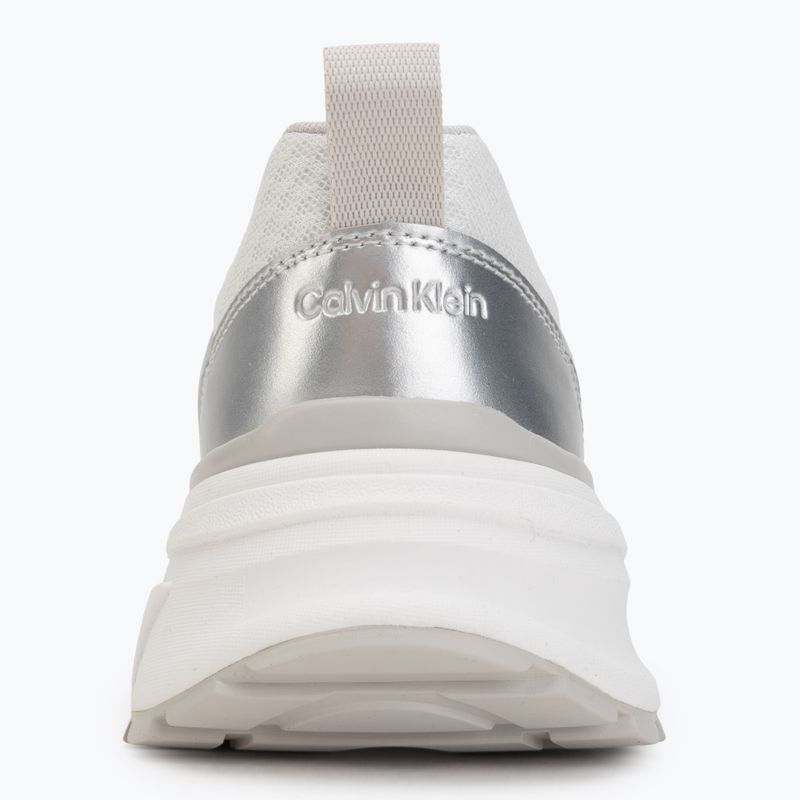 Încălțăminte pentru bărbați Calvin Klein HM0HM02341 Hike Runner Stripe Met Mix bright white/silver/light grey 6