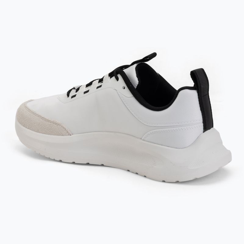 Încălțăminte pentru bărbați Calvin Klein HM0HM02342 Light Eva Runn Essential Laceup Nylon Suede bright white/black 3