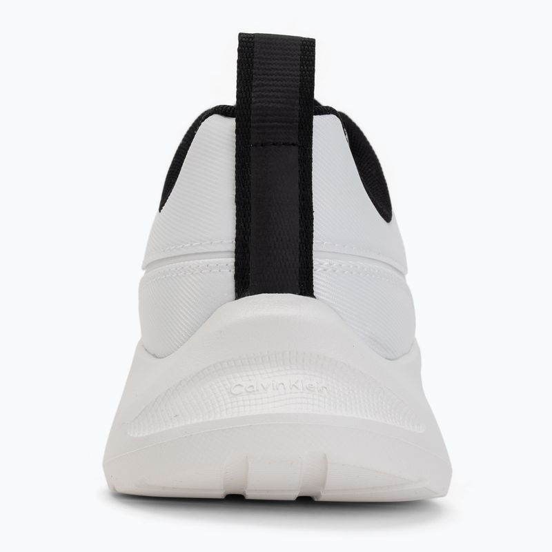 Încălțăminte pentru bărbați Calvin Klein HM0HM02342 Light Eva Runn Essential Laceup Nylon Suede bright white/black 6