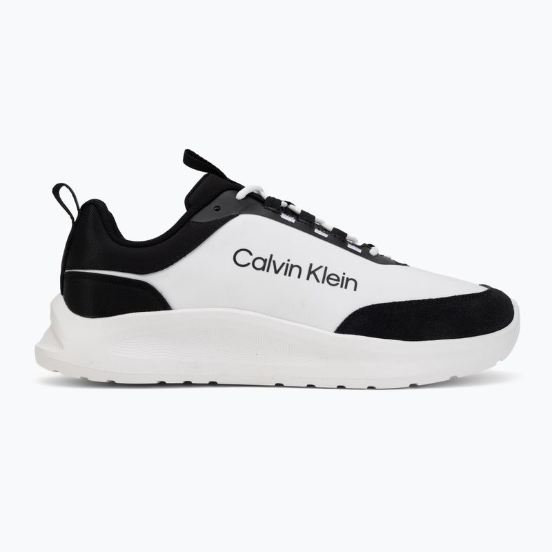 Încălțăminte pentru bărbați Calvin Klein HM0HM02342 Light Eva Runn Essential Laceup Nylon Suede black/bright white 2