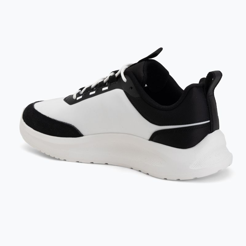 Încălțăminte pentru bărbați Calvin Klein HM0HM02342 Light Eva Runn Essential Laceup Nylon Suede black/bright white 3