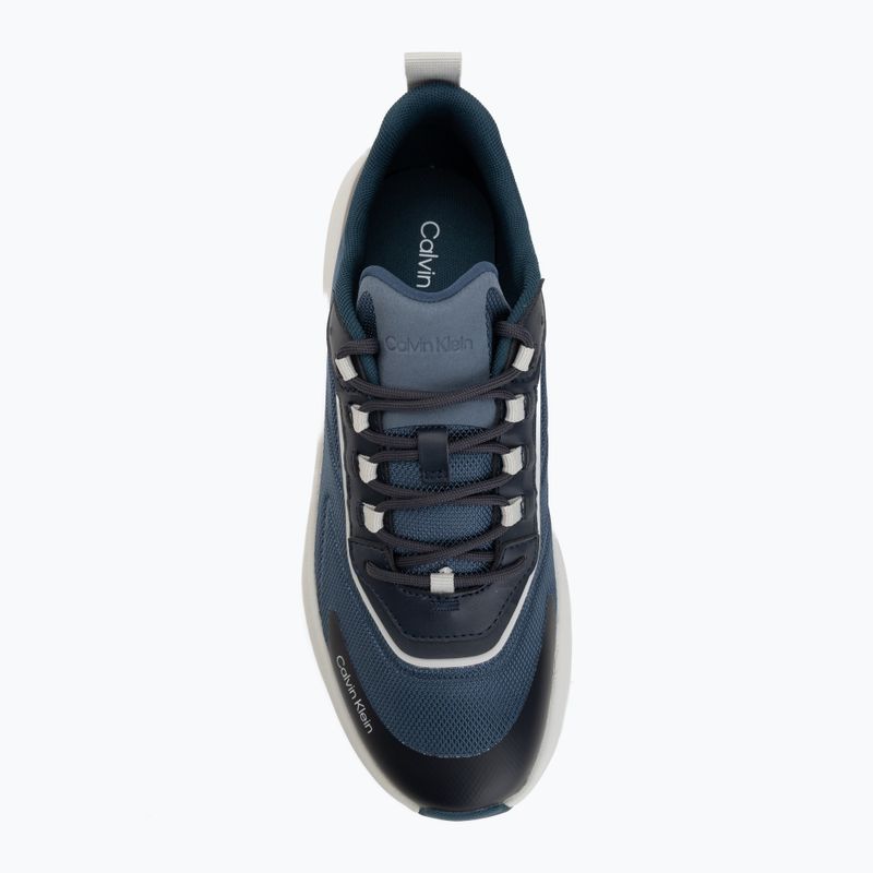 Încălțăminte pentru bărbați Calvin Klein Volumax Chunky Runner Trainers HM0HM02224 calvin navy/navy teal 5