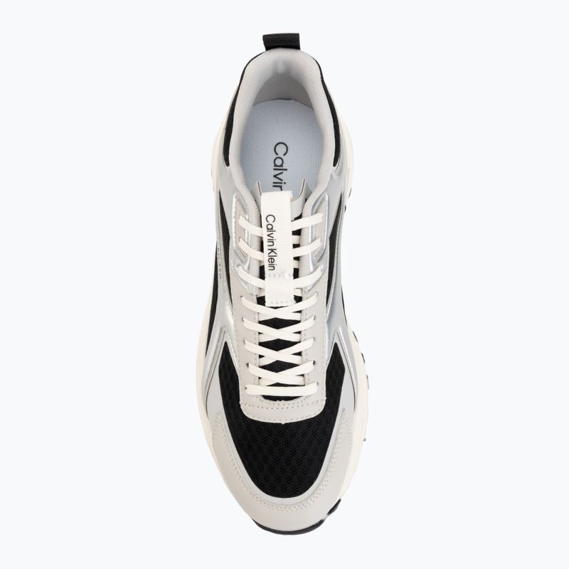 Încălțăminte pentru bărbați Calvin Klein HM0HM02341 Hike Runner Stripe Met Mix black/silver/light grey 5