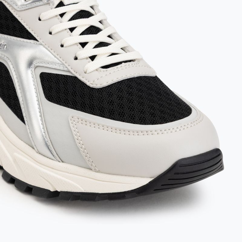 Încălțăminte pentru bărbați Calvin Klein HM0HM02341 Hike Runner Stripe Met Mix black/silver/light grey 7