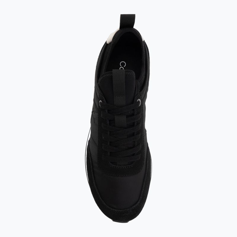 Încălțăminte pentru bărbați Calvin Klein YM0YM01414 Retro Runner Sock Laceup Mix matte black/bright white 5