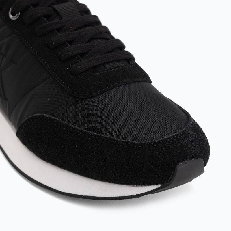 Încălțăminte pentru bărbați Calvin Klein YM0YM01414 Retro Runner Sock Laceup Mix matte black/bright white 7