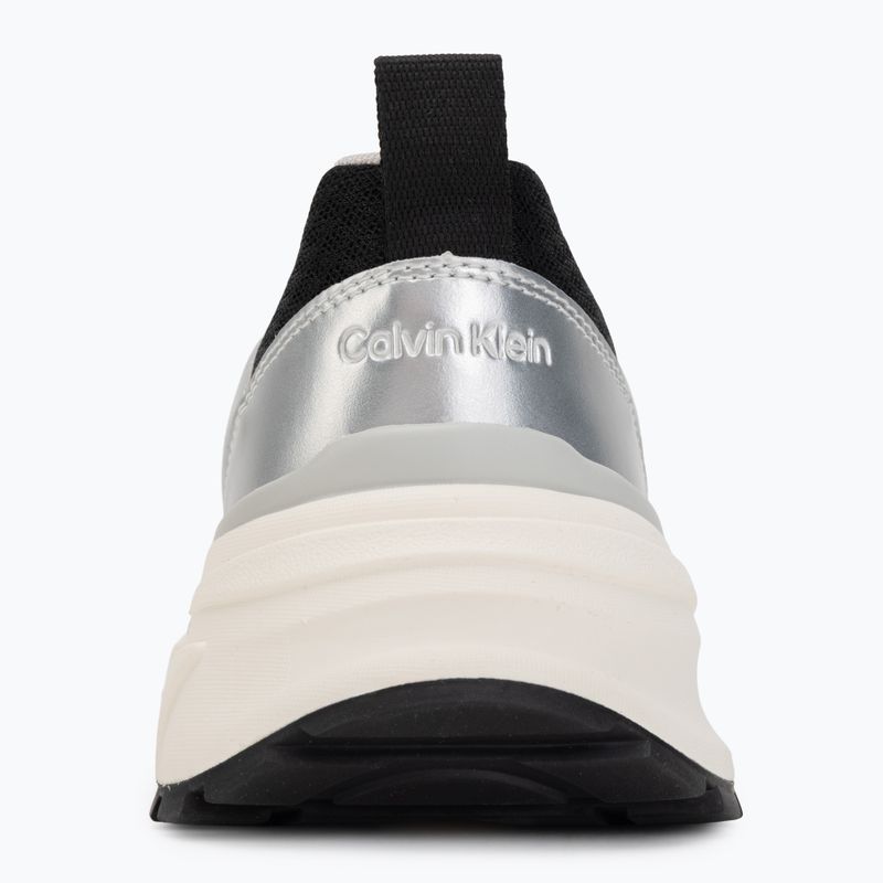Încălțăminte pentru femei Calvin Klein HW0HW03140 Hike Run Stripe Mesh Met black/silver/light grey 6