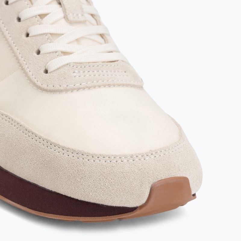 Încălțăminte pentru bărbați Calvin Klein YM0YM01361 Retro Runner Ess Mix Mat white swan/tofu/amber gold 7