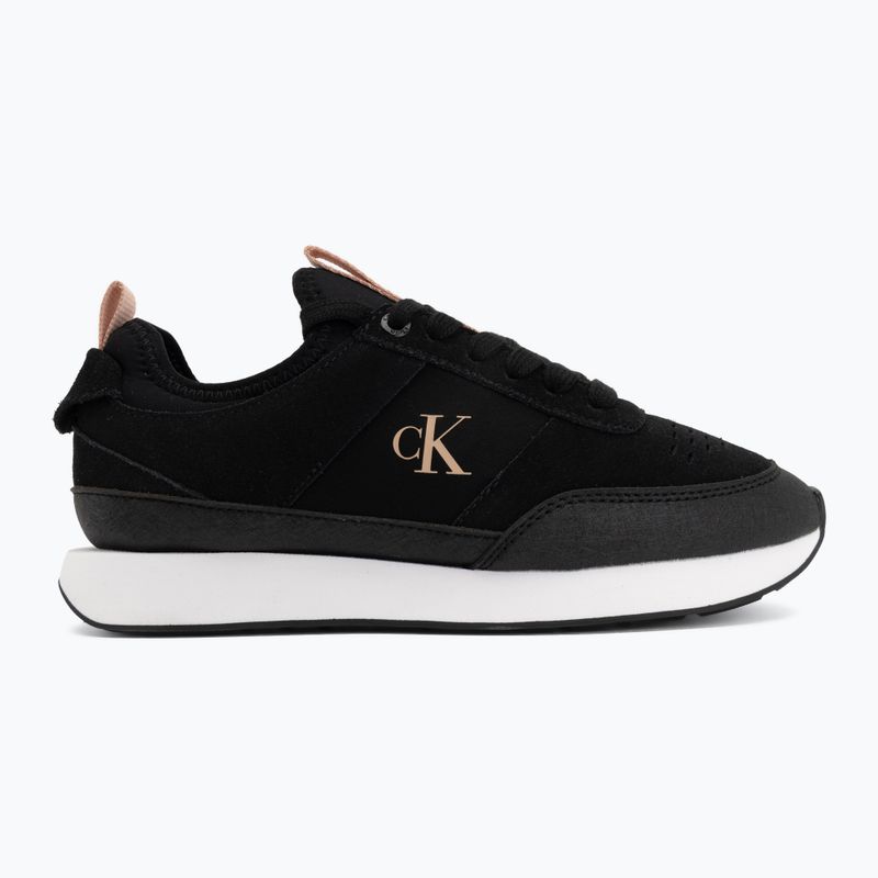 Încălțăminte pentru femei Calvin Klein HW0HW03250 Retro Runner Sock black/tuscany 2