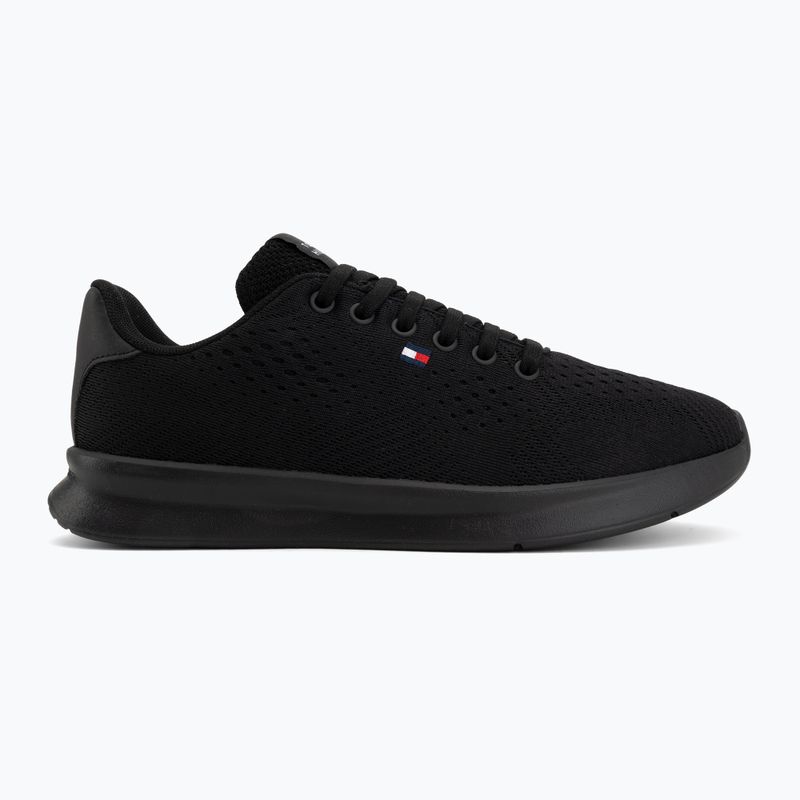 Încălțăminte pentru bărbați Tommy Hilfiger Lightweight Runner Knit black 2