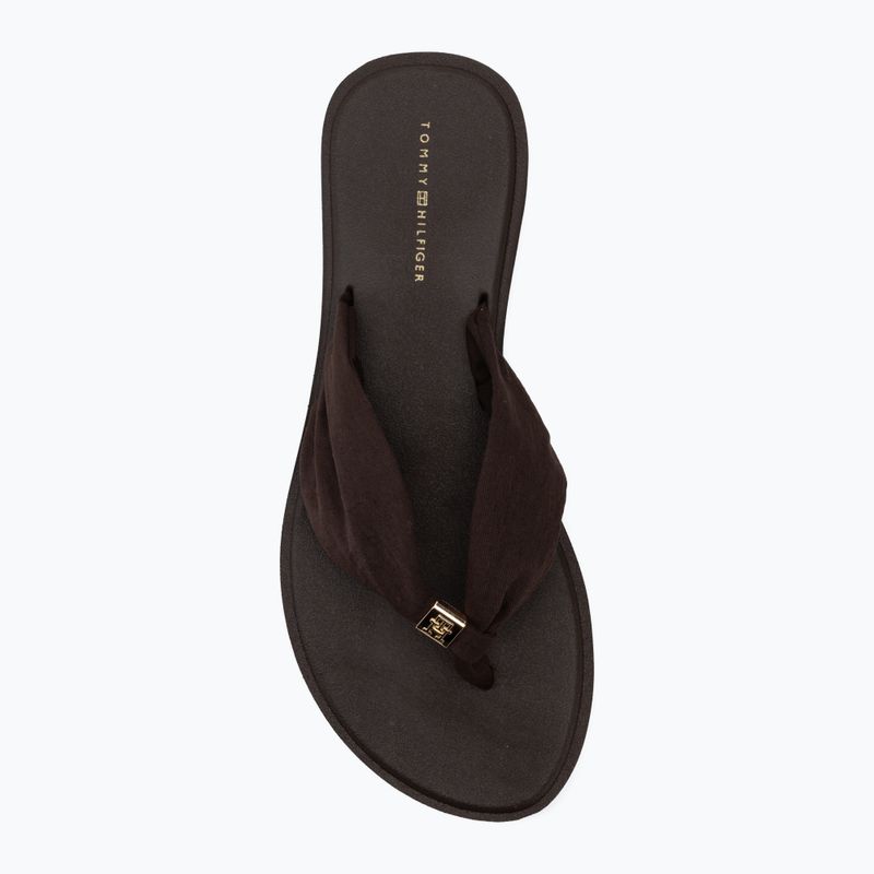 Șlapi pentru femei Tommy Hilfiger Scandi Soft Summer fondant brown 5