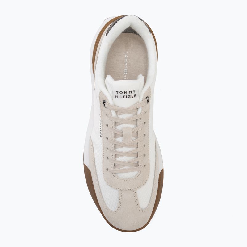 Încălțăminte pentru bărbați Tommy Hilfiger Retro Runner Mesh Suede Mix classic stone 5