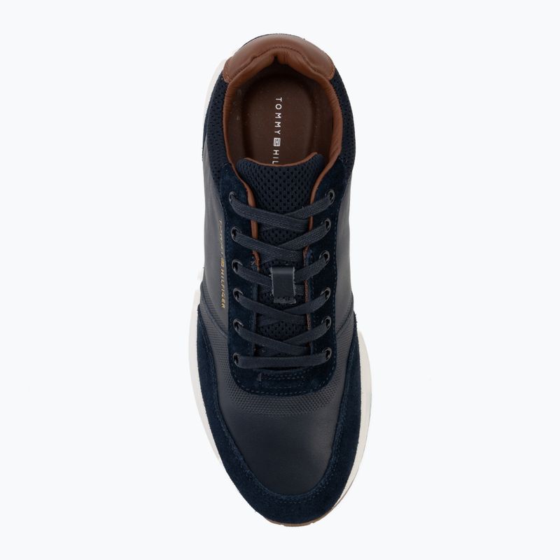Încălțăminte pentru bărbați Tommy Hilfiger Runner Suede Mix tracksuits desert sy 5