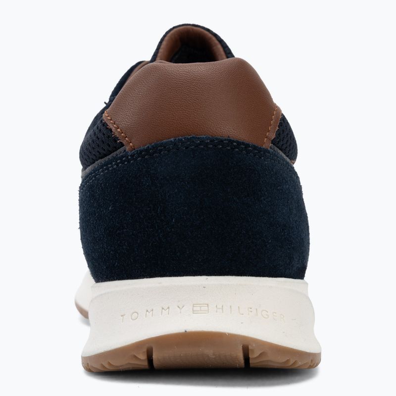 Încălțăminte pentru bărbați Tommy Hilfiger Runner Suede Mix tracksuits desert sy 6