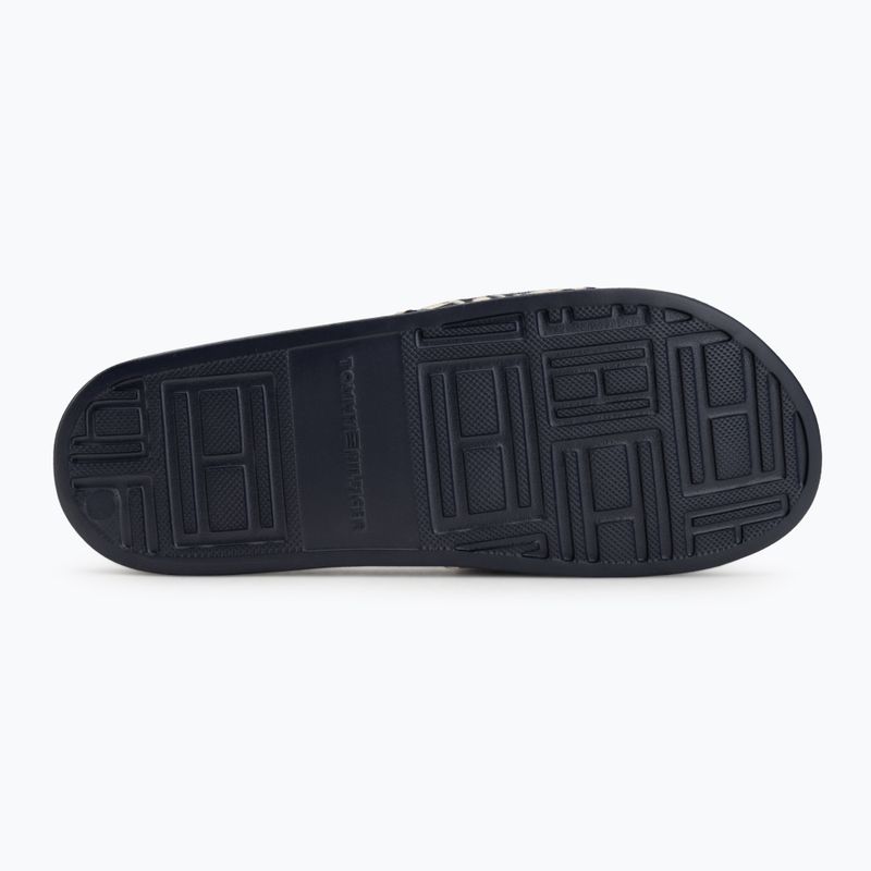 Șlapi pentru femei Tommy Hilfiger Monogram space blue 4