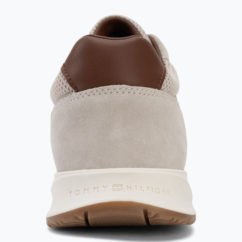 Încălțăminte pentru bărbați Tommy Hilfiger Runner Suede Mix classic stone tracksuits 6