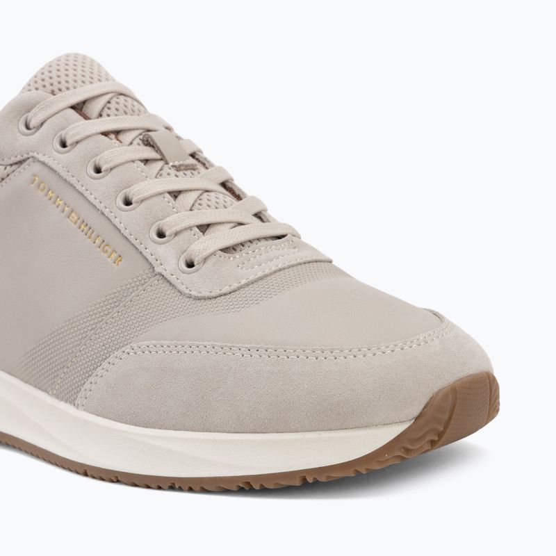 Încălțăminte pentru bărbați Tommy Hilfiger Runner Suede Mix classic stone tracksuits 7
