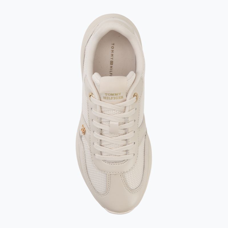 Încălțăminte pentru femei Tommy Hilfiger ModernRunner Shiny Leather soft cream 5