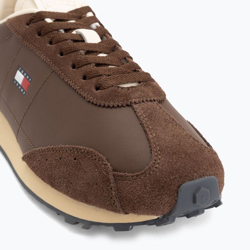 Încălțăminte bărbătească Tommy Jeans Retro Runner Archive Mix legacy brown 7