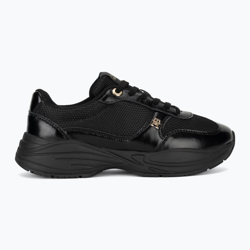 Încălțăminte pentru femei Tommy Hilfiger ModernRunner Shiny Leather black 2