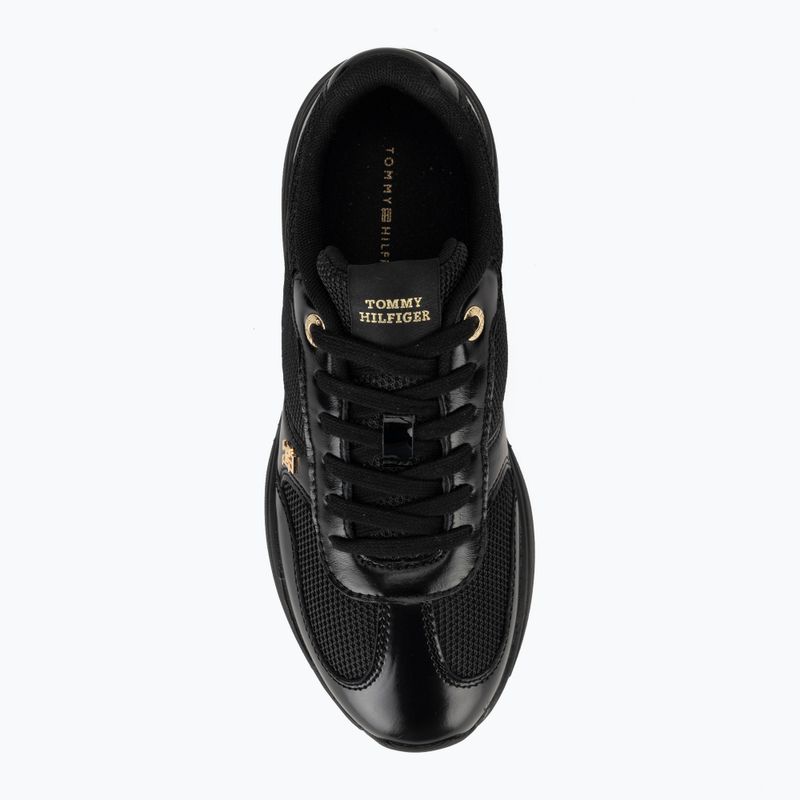 Încălțăminte pentru femei Tommy Hilfiger ModernRunner Shiny Leather black 5