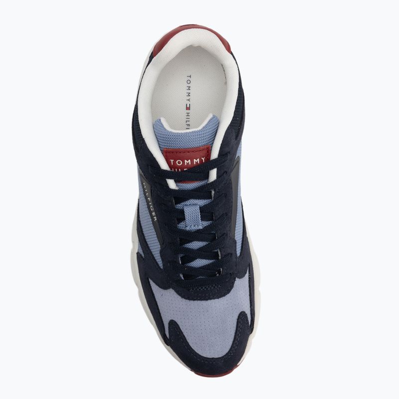 Încălțăminte pentru bărbați Tommy Hilfiger Outdoor Runner Mix desert sky/brisk blue 5