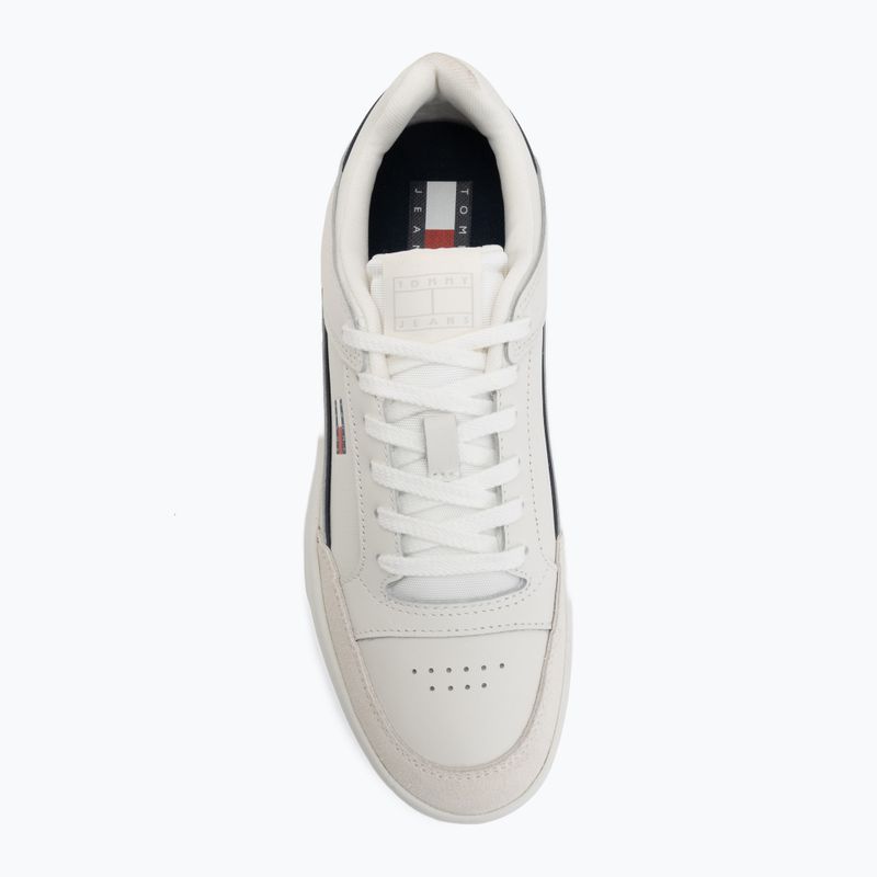 Încălțăminte pentru bărbați Tommy Hilfiger TJM Cupsole Leather ecru 5