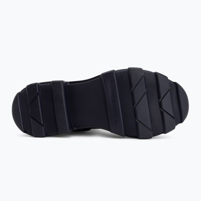 Cizme pentru femei Tommy Hilfiger Rubber Flag Cleated space blue 4