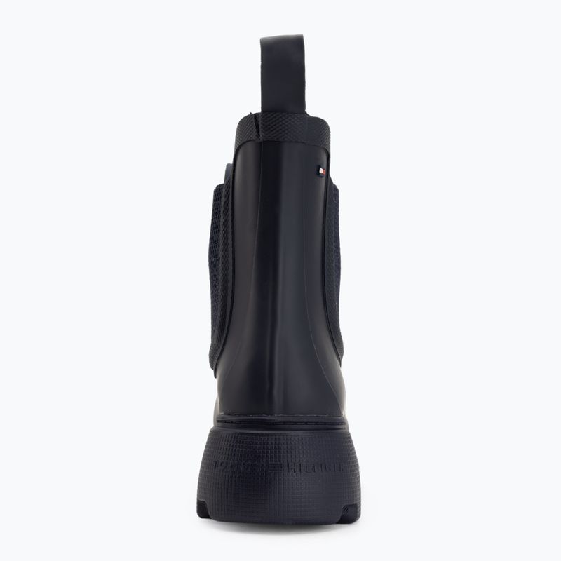 Cizme pentru femei Tommy Hilfiger Rubber Flag Cleated space blue 6