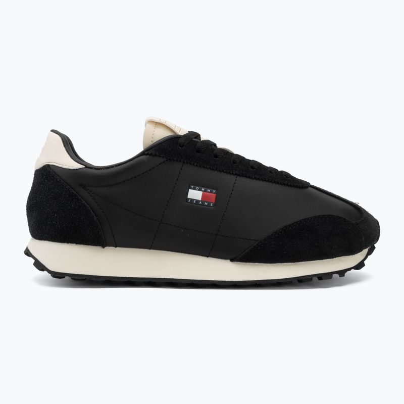 Încălțăminte bărbătească Tommy Jeans Retro Runner Archive Mix black 2