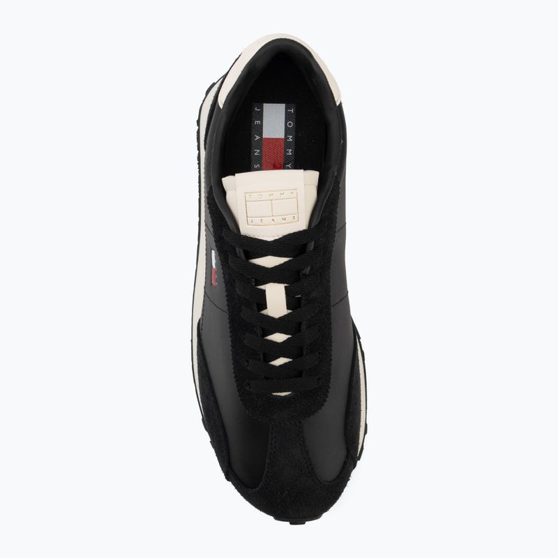 Încălțăminte bărbătească Tommy Jeans Retro Runner Archive Mix black 5
