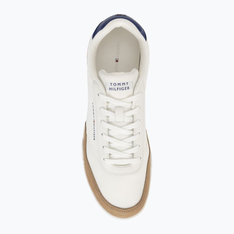 Încălțăminte pentru bărbați Tommy Hilfiger Low Pro Cupsole Nylon Suede Mix ecru 5