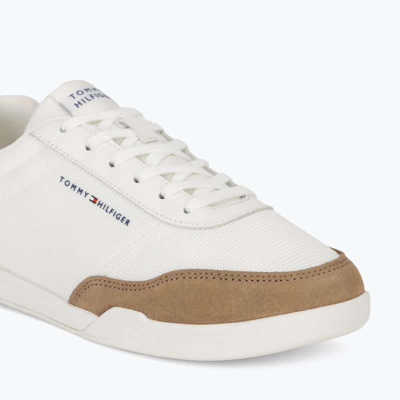 Încălțăminte pentru bărbați Tommy Hilfiger Low Pro Cupsole Nylon Suede Mix ecru 7