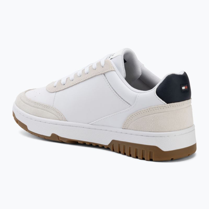 Încălțăminte pentru bărbați Tommy Hilfiger Basket Core Leather Suede Mix rwb 3