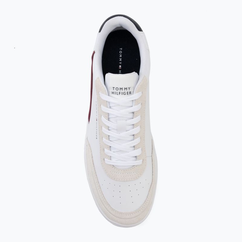 Încălțăminte pentru bărbați Tommy Hilfiger Basket Core Leather Suede Mix rwb 5