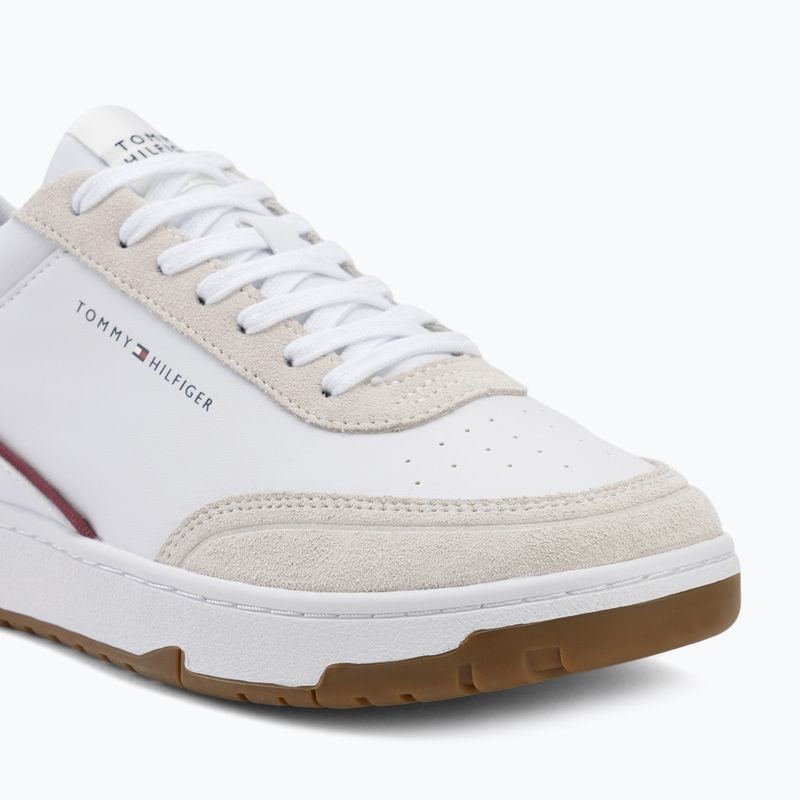 Încălțăminte pentru bărbați Tommy Hilfiger Basket Core Leather Suede Mix rwb 7