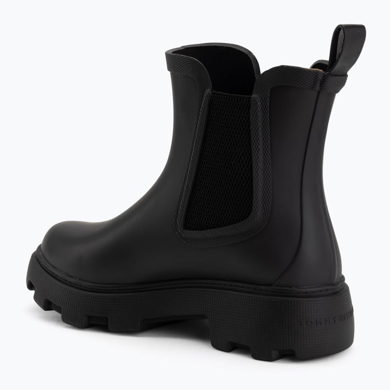 Cizme pentru femei Tommy Hilfiger Rubber Flag Cleated black 3