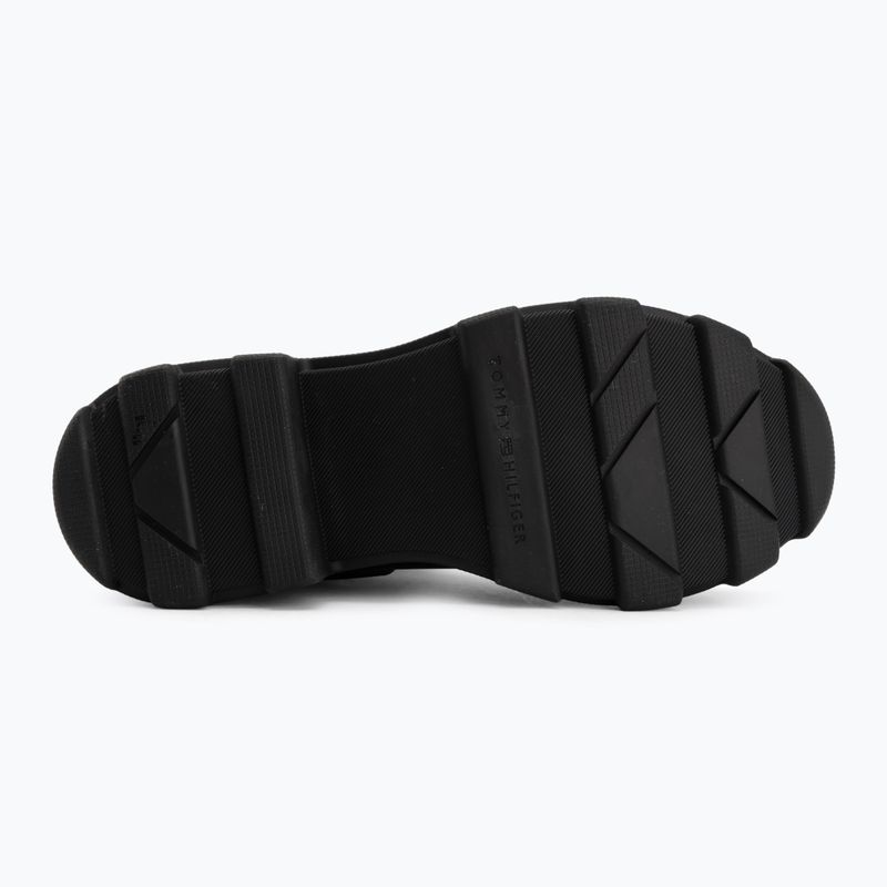Cizme pentru femei Tommy Hilfiger Rubber Flag Cleated black 4