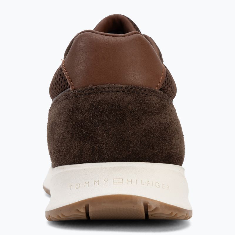 Încălțăminte pentru bărbați Tommy Hilfiger Runner Suede Mix cocoa tracksuits 6