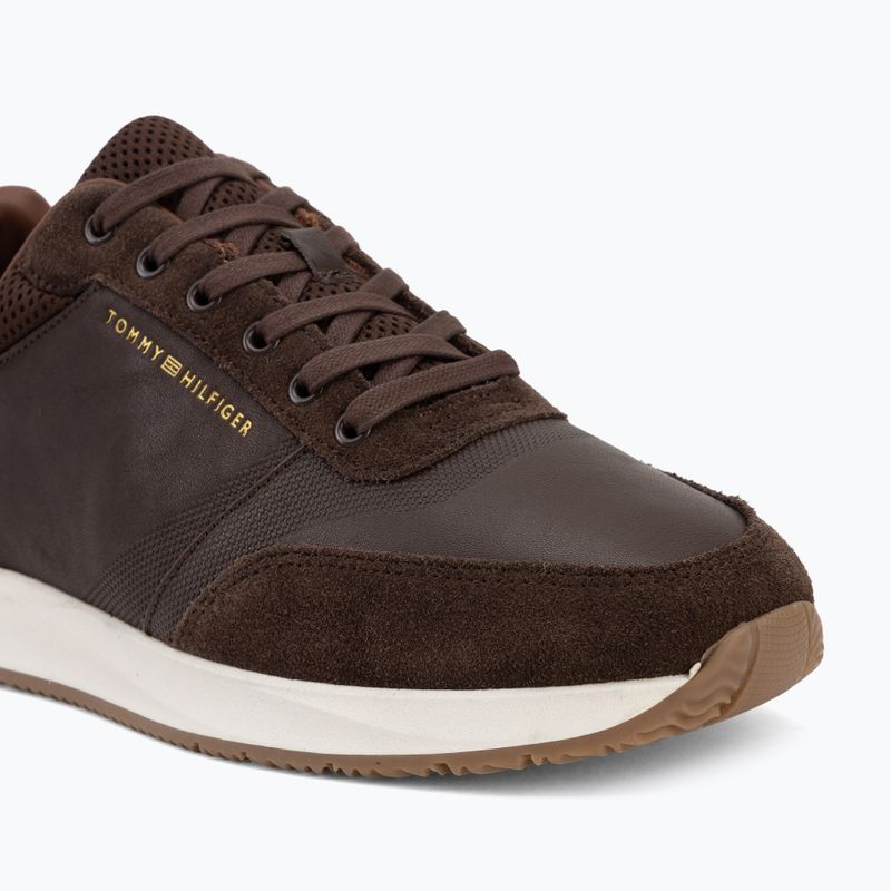 Încălțăminte pentru bărbați Tommy Hilfiger Runner Suede Mix cocoa tracksuits 7