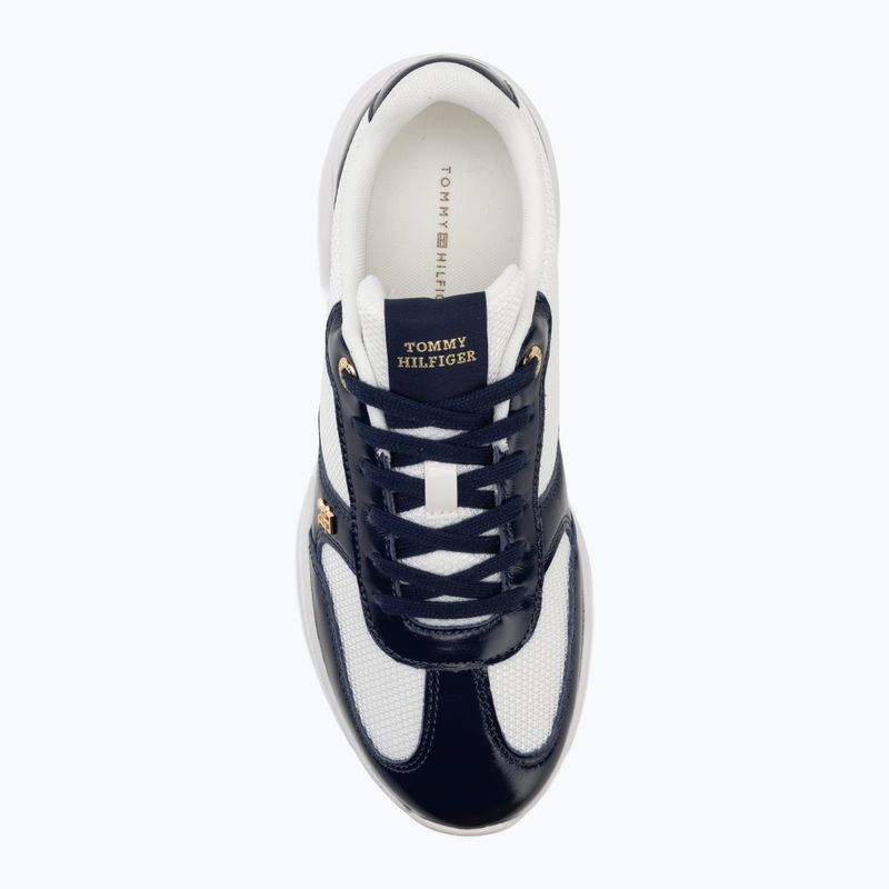 Încălțăminte pentru femei Tommy Hilfiger ModernRunner Shiny Leather yale navy 5